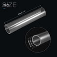 thumbnail image 2 of Unique Bargains 55mm ID 63mm OD 0.3 m Transparent PVC Rigid Round Pipe High Transparency, 2 of 6