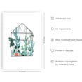 thumbnail image 2 of Haus and Hues Succulent Wall Art Boho Botanical Prints, Cactus Wall Art & Botanical Posters, Green Leaf Art Plant Pictures Wall Art Green Succulent Pictures Greenhouse (Unframed, 24x36), 2 of 6