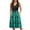 Green, variant on Nmnitkp Summer Dresses for Women 2025,Spring Dresses Womens Excellent Workmanship Dresses Fashion Printing Button Pocket Sleeveless Round-Neck Dress