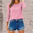 thumbnail image 6 of Fewfanhot Womens Tops Loose Fit Dressy Casual Blouse Flowy Shirts to Wear with Leggings, 6 of 9