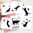thumbnail image 4 of AHANDMAKER 6 Pcs Cat Silhouette Creative Light Switch Stickers, Cute Cat Wall Sticker Cat Light Switch Decals Cat Decor Wall Sticker for Light Switch, Outlets, Ledge, Vehicle and Home Art Decor, 4 of 8