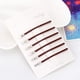 thumbnail image 1 of uds. De horquillas para el pelo de aleación para mujer, pasador (café oscuro plateado, corto), 1 of 1