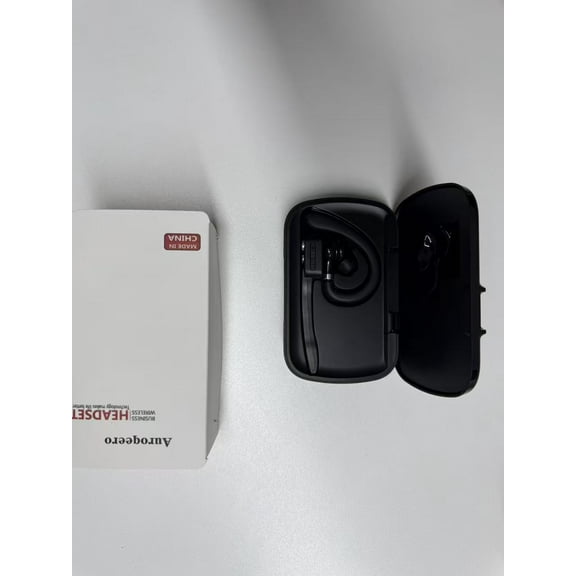 Auroqeero Wireless Headphones, Bluetooth Headset with Microphone, 40H Playtime, Foldable, Comfortable Earpads for Work, Travel, Study