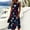 Black, variant on KLHDSF 250 Anniversary USA Merchandise Elegant Dresses For Women Round Neck Sleeveless Printed Summer Dress Red L