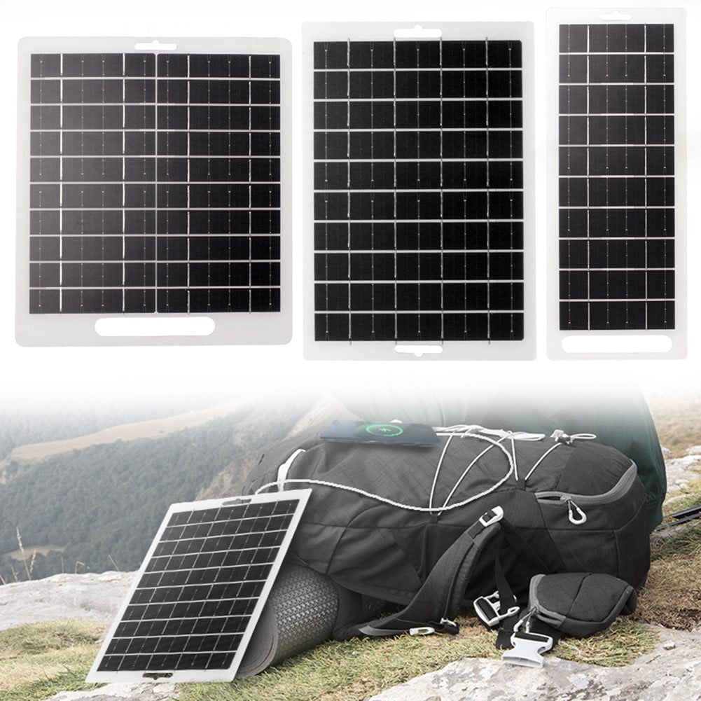 Efficient Solar Charging Panel Lightweight and Waterproof 5V Usb Output 5-12V 10W