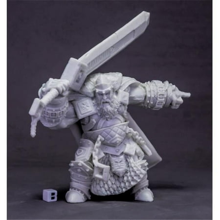 Reaper Skorg Ironskull, Fire Giant King (Huge) #77614 Bones Unpainted Plastic