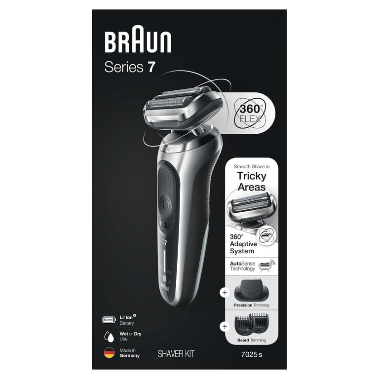 Braun Series 7 7025s Flex Portable Men's Shaving Machine