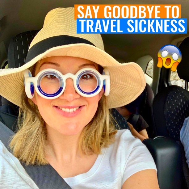 BlockVerti AntiMotion Sickness Smart Glasses