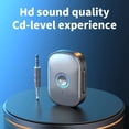 thumbnail image 4 of AUX Bluetooth Receiver, 5.3 Bluetooth Car Adapter, 3.5mm Audio Output Input, Hands-Free Calls, Lossless Audio, Navigation Broadcast, Long Battery Life, Plug and Play, Car Audio Accessory, 4 of 7