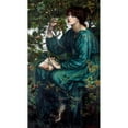thumbnail image 3 of Rossetti, Dante Gabriel 10x14 Black Modern Framed Museum Art Print Titled - The Day Dream, 1880, 3 of 5