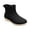 Black, variant on Rain Boots Women Chelsea Ankle Rain Boots Waterproof Non Slip Wedge Sole Garden Booties Green 36