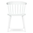 thumbnail image 6 of Pemberly Row Contemporary 17" Mid-Century Plastic Dining Chair in White, 6 of 7
