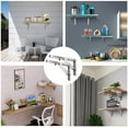 thumbnail image 5 of Rawiri Porta reglas, acero inoxidable, mesa plegable, pared, ángulo, ángulo plegable, 5 of 5