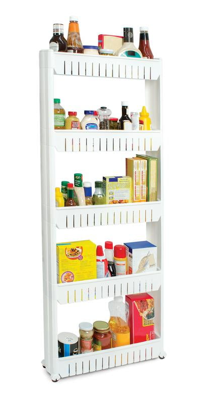 Details about   65" Slim Storage Cabinet Kitchen Bath Room Laundry Narrow Pantry Tower Choices