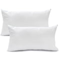 thumbnail image 1 of Almohada para Cama Almohada 40 x 70 cm Juego de 2 Cojines Interiores Hipoalergénico Antiácaros Relleno de cojín Suave con Funda de cojín Algodón y poliéster Extraíble, 1 of 7