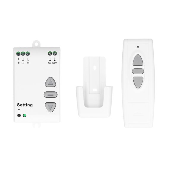 Interruptor de Control remoto inalámbrico pantalla de proyección Control inalámbrico Control de cortina controlador de Motor 220V