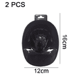 thumbnail image 2 of Manicure bowl soaking plate single layer square nail remover water hand wash bowl nail polish remover spa tool-Black, 2 of 5