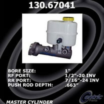 Centric 130.67041 Premium Brake Master Cylinder Fits select: 2006 DODGE DURANGO, 2007-2009 CHRYSLER ASPEN