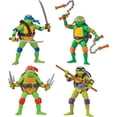 thumbnail image 1 of Figuras básicas de las Tortugas Ninja mutantes adolescentes: paquete de 4 tortugas mutantes de Playmates Toys, 1 of 8