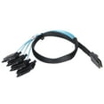thumbnail image 1 of MINI SAS Câble Compact Portable SFF 8087 à 8482 SATA Adaptateur pour Serveur MR10i, 1 of 14