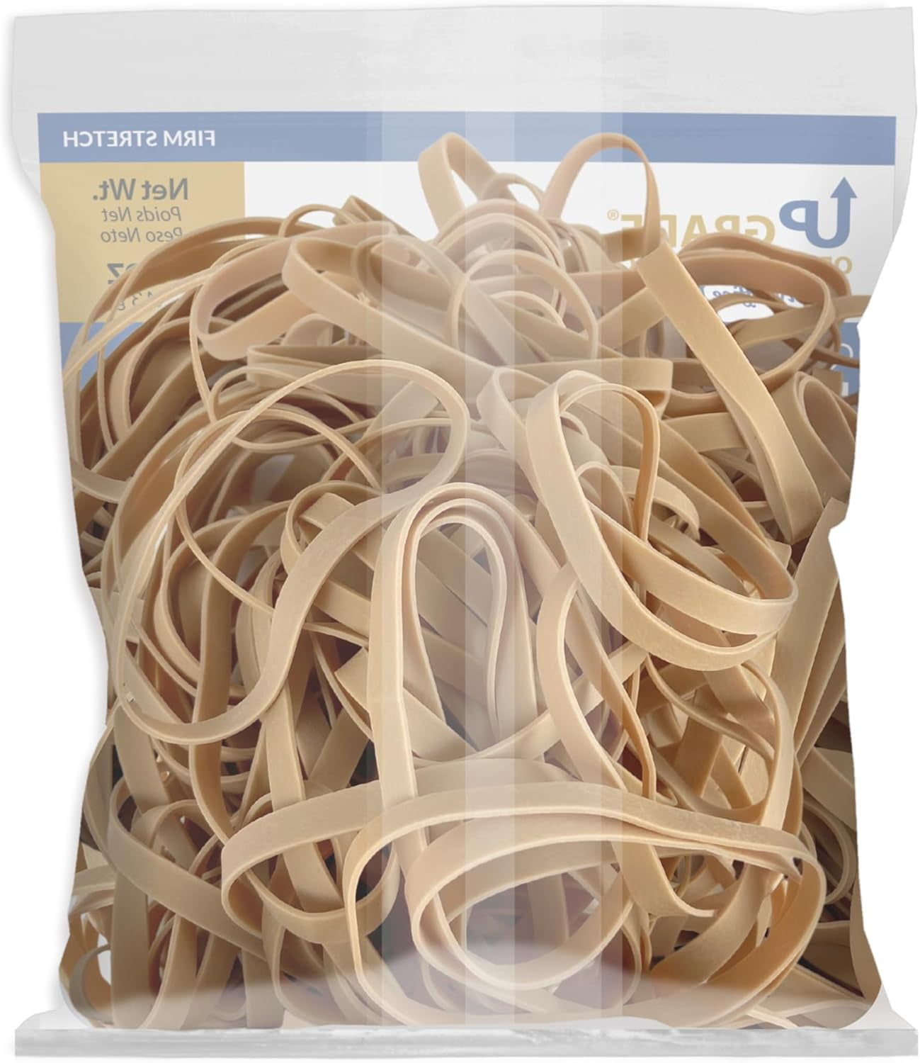 Upgrade Office Supply UPG25764 Rubber Bands, Size 64 (3-1/2 x 1/4), 80 1/4 lb, USA