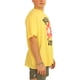thumbnail image 2 of Junk Food Mens Peace Love Flower camiseta gráfica amarilla M, 2 of 5