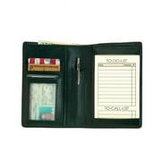Leather Genuine Leather Royce 'Things To Do' Note Jotter and Passport Travel Wallet