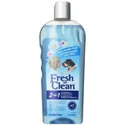 Fresh'n Clean Pet 2-in-1 Bhy Powder Formula Conditioning Shampoo, 18-Ounce