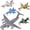 Fighter Jet Toys Set, variant on OTANJOU 4 Pack Army Airplane Toys Set Military Fighter Jet Die Cast Plane Metal Aircraft Toy, Pull Back Play Vehicle Aircraft Gift