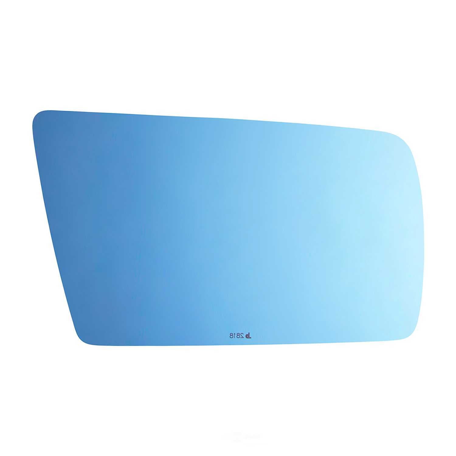 Burco Side View Mirror Replacement Glass - Blue Glass - 2818