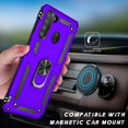 thumbnail image 5 of FYBTO Galaxy A21 Case with Screen Protector,Military Grade Heavy Duty Shockproof Cover Pass 16ft Drop Test with Magnetic Kickstand Protective Phone Case for Samsung Galaxy A21 Turquoise Color, 5 of 5