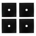 thumbnail image 1 of SHOWERORO 4 Pcs Protecteur de Plaque de Cuisson Réutilisable pour Cuisine, 1 of 6