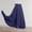 🔥 Dark Blue, variant on High-Waist Wrap Sheer Dance Skirt Layered Mesh Pull-On Design With Tie Closure Flowy Mid-Calf Silhouette For Ballet Dance Class Beach Cover-Up And Performance Apparel
