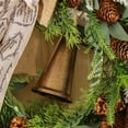 thumbnail image 4 of Simulation Bow Bells Wall Hanging Wreath Christmas Wall Hanging Decoration Door Hanging, 4 of 6