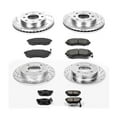 thumbnail image 3 of Power Stop Front and Rear Brake Kit with Drilled & Slotted Rotors and Ceramic Brake Pads K2778, 3 of 10