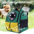 thumbnail image 3 of Mochila para gatos Cápsula espacial Mochila para perros Portador Malla transpirable Gatos y cachorros Hugtrwg Para estrenar, 3 of 7