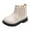 Z1-Beige, variant on eileial Girls Glitter Ankle Boots Side Zipper Chelsea Booties Lug Sole Toddler/Little Kids/Big Kids(Beige,18-24 Months)
