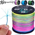 thumbnail image 2 of Sougayilang nuevo 9 hilos PE línea de pesca Raid línea de pesca 300M 500M 1000M multifilamento alambre de pesca herramienta de línea de pesca de carpa Tan Jianjun unisex, 2 of 2