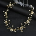 thumbnail image 2 of Qocolhg jusqu'à 50 % de Rabais Liquidation Soins Personnels et Beauté! Bandeau Perlé Chaîne Douce Accessoires de Robe de Mariée Serre-Tête Fait Main Fleur Accessoire pour Cheveux, Cadeaux pour Femmes, 2 of 5