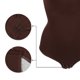 thumbnail image 5 of Fajas para mujer Control de barriga Busto completo Body Shaper Calzoncillos Body Sin costuras Más delgado Marrón Talla L Unique Bargains Moldeador de cuerpo completo, 5 of 7