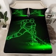 thumbnail image 2 of Castle Fairy Child Teens Ice Hockey Gamer Bed Sheets,Ball Game King Sheets, 2 of 7