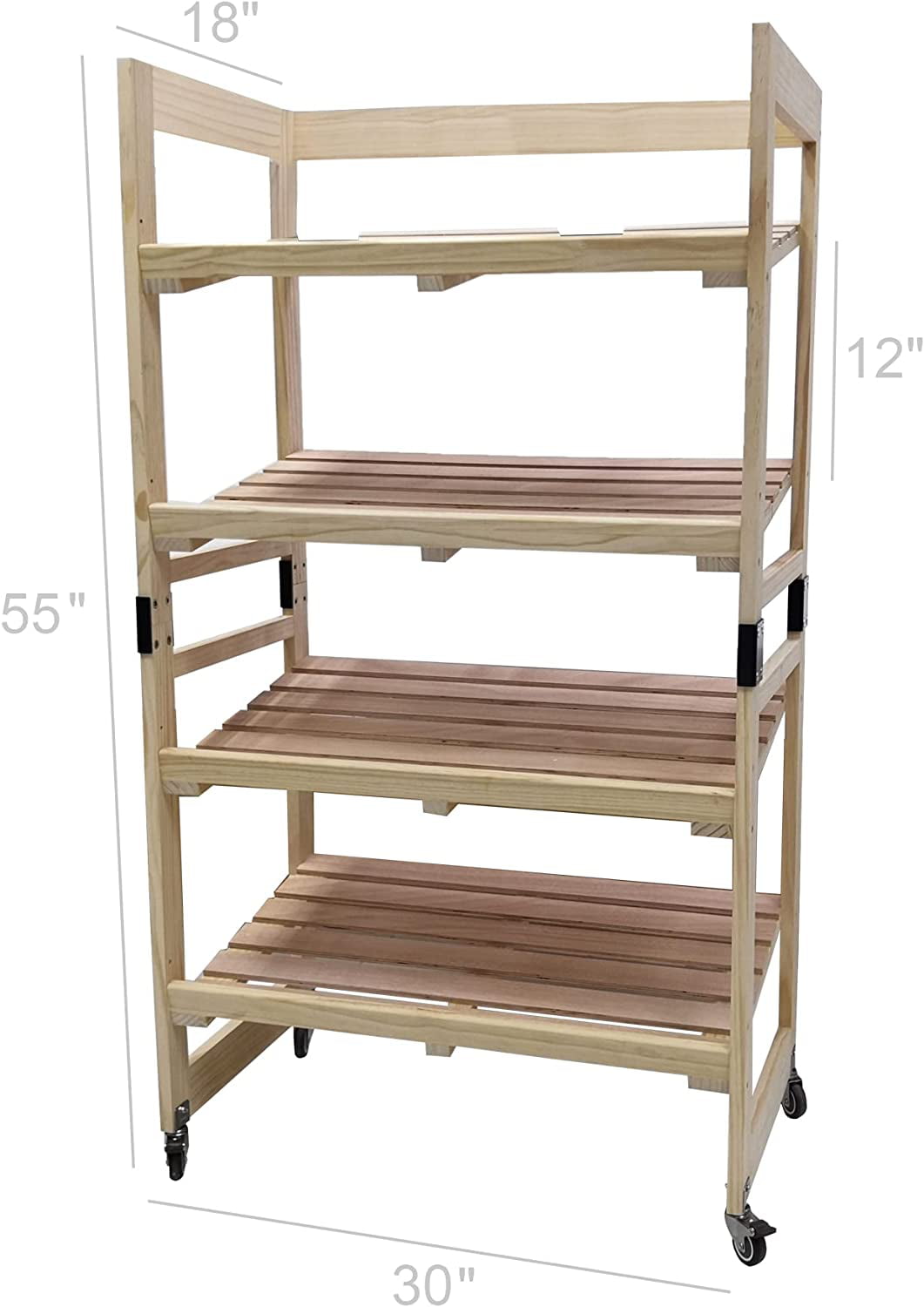 48'' Single Side Wood Bread Rack HBR-3090