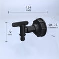 thumbnail image 4 of Grifo De Tanque Ibc De Plástico Con Rosca S60X6, Conector De Manguera De Jardín De 44563 , Accesorio De Interruptor De Grifo De Junta De Barril Noticed TO003763-00, 4 of 7