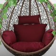 thumbnail image 2 of Cojín de columpio para silla de playa, hamaca de huevo, cesta con respaldo, almohada para Patio, jardín y oficina, sin columpio Fivean unisex, 2 of 2