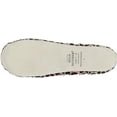 thumbnail image 3 of isotoner Satin Women's Ballerina Slippers Color: Cheetah Size: LARGE, 3 of 4