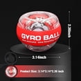 thumbnail image 5 of XTEILC Wrist Trainer Ball Auto-Start Wrist Strengthener Gyroscopic Forearm Exerciser Gyro Ball for Strengthen Arms, Fingers, Wrist Bones and Muscles, 5 of 6