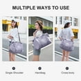 thumbnail image 6 of Travel Duffel Bag for Woman,Men Gym Tote Bag,Weekender Overnight Bag Carry on Bag Hospital Holdalls for Women with Wet Pocket,Airplane Approved Personal Item Bag, 6 of 8