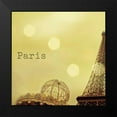 thumbnail image 2 of Bevan, Keri 20x20 Black Modern Framed Museum Art Print Titled - Memories of Paris, 2 of 5
