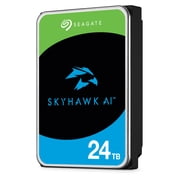 Seagate SkyHawk AI ST24000VE002 24TB 7200 RPM 512MB Cache SATA 6.0Gb/s 3.5 Internal Hard Drive