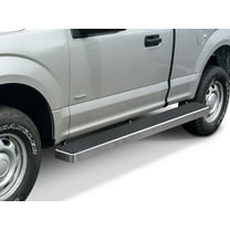 APS Wheel to Wheel Running Boards 6in Compatible with Ford F150 2015-2025 Regular Cab 6.5ft Bed & F-250 F-350 Super Duty 2017-2025 (Nerf Bars Side Steps Side Bars)